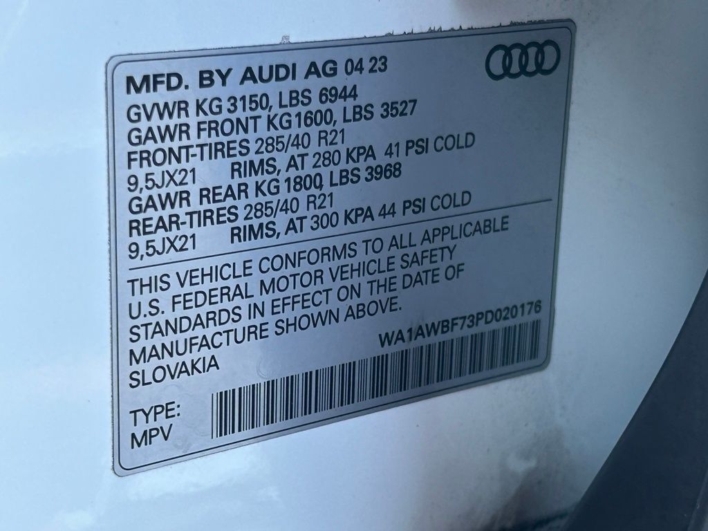 2023 Audi SQ7 Premium Plus Lakeland FL
