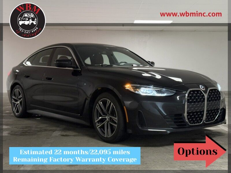 2023 BMW 4 Series 430i Gran Coupe RWD 2023 BMW 4 Series 430i Gran Coupe RWD