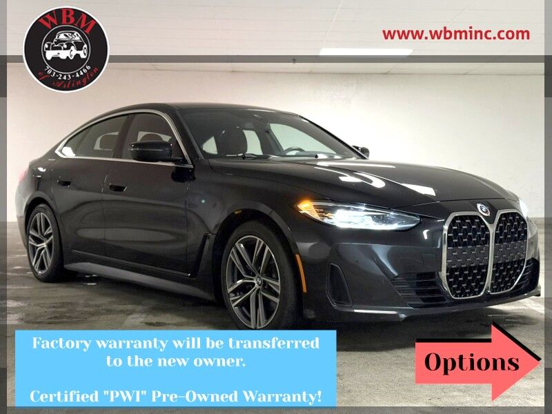 2023 BMW 4 Series 430i Gran Coupe RWD 2023 BMW 4 Series 430i Gran Coupe RWD