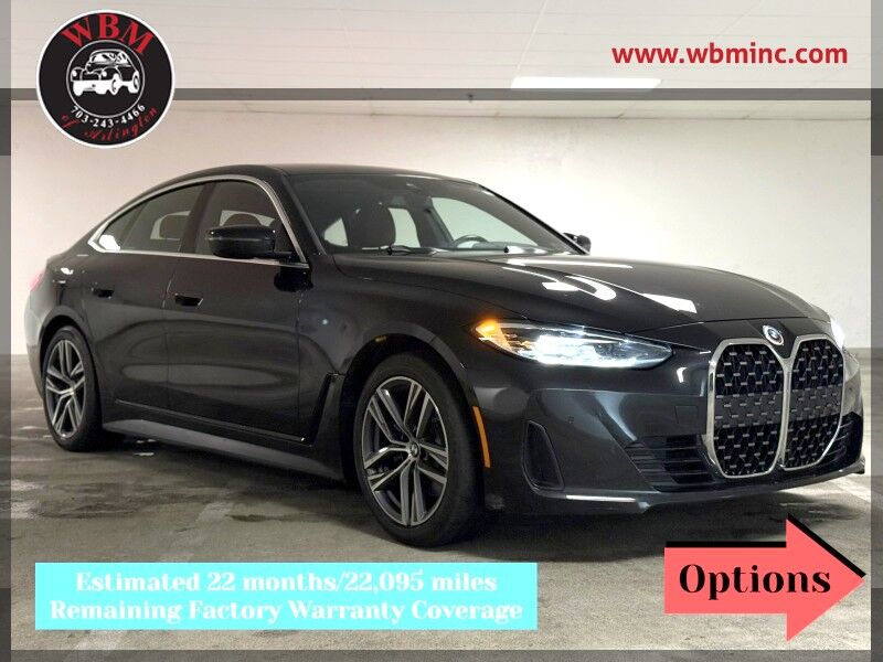 2023 BMW 4 Series 430i Gran Coupe RWD 2023 BMW 4 Series 430i Gran Coupe RWD