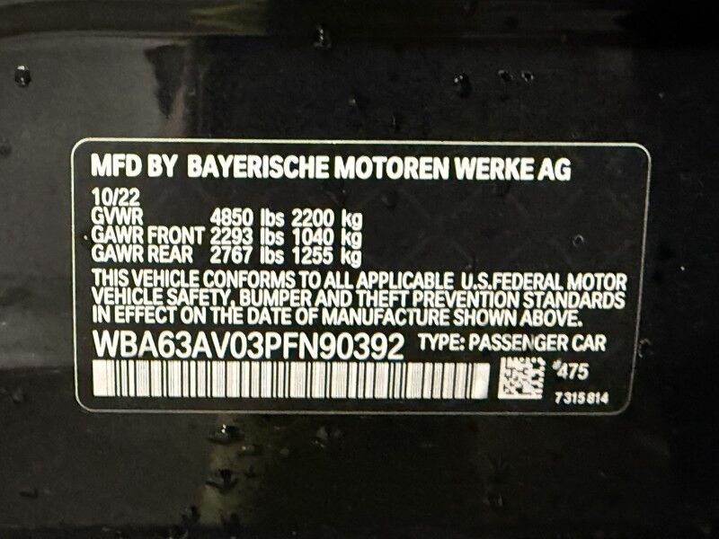 2023 BMW 4 Series 430i Gran Coupe RWD Arlington VA