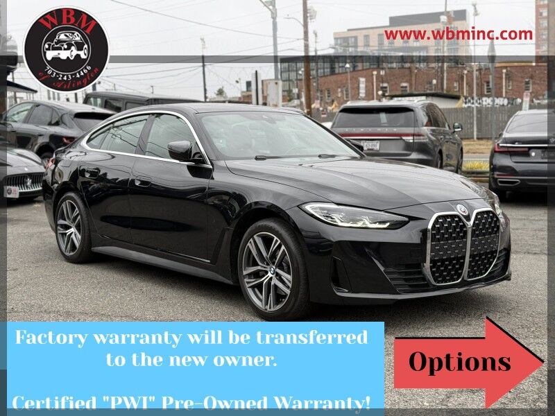 2023 BMW 4 Series 430i Gran Coupe RWD 2023 BMW 4 Series 430i Gran Coupe RWD