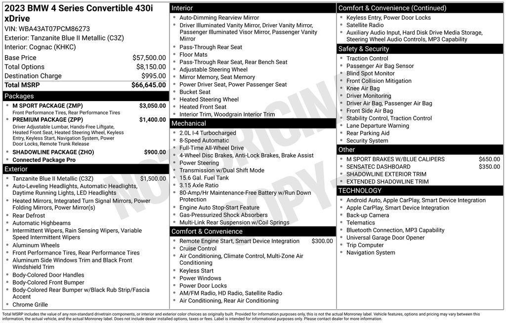 2023 BMW 4 Series 430i xDrive Lakeland FL