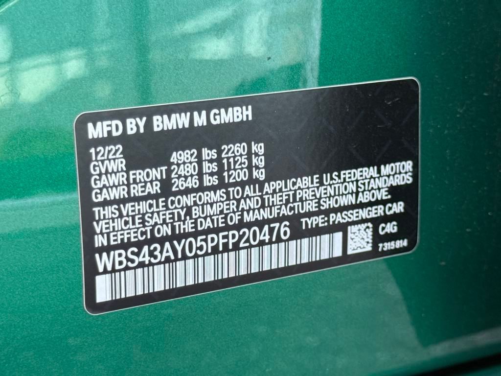 2023 BMW M3 Competition Lakeland FL
