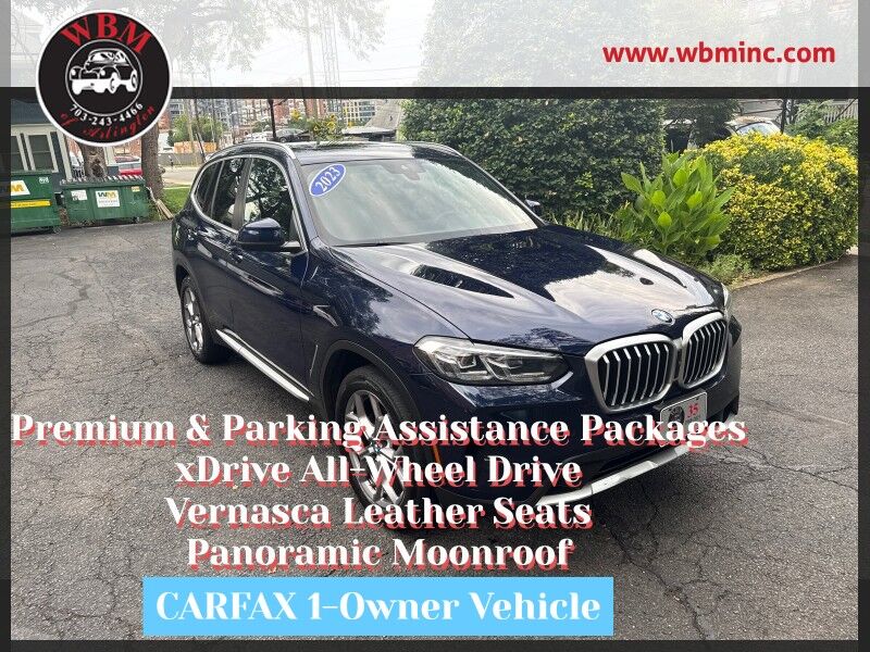 2023 BMW X3 xDrive30i AWD w/ Premium Package 2023 BMW X3 xDrive30i AWD w/ Premium Package