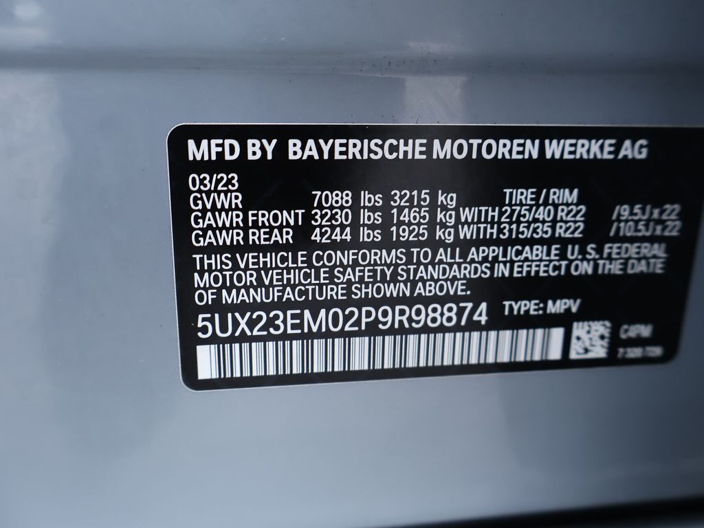 2023 BMW X7 xDrive40i