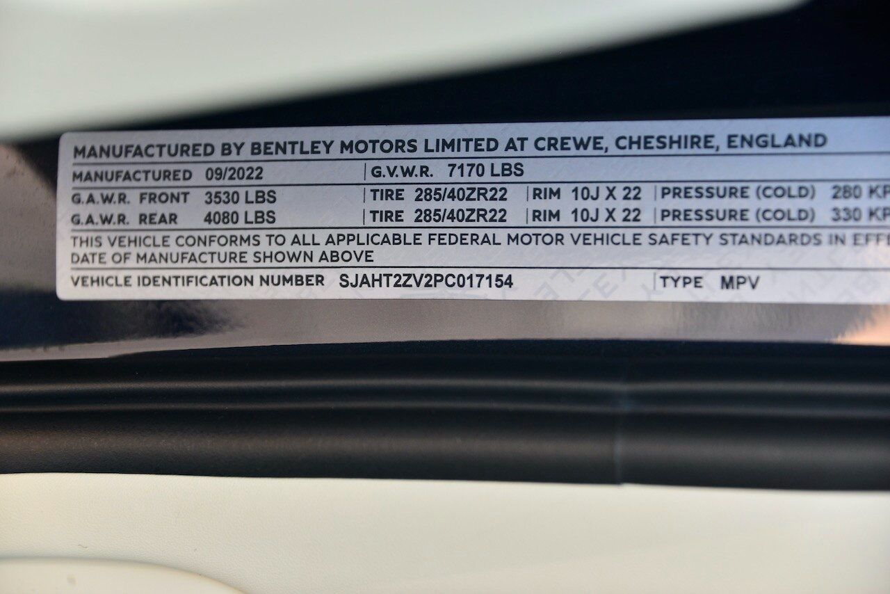 2023 Bentley Bentayga EWB Azure First Edition Azure First Edition Lawrence KS