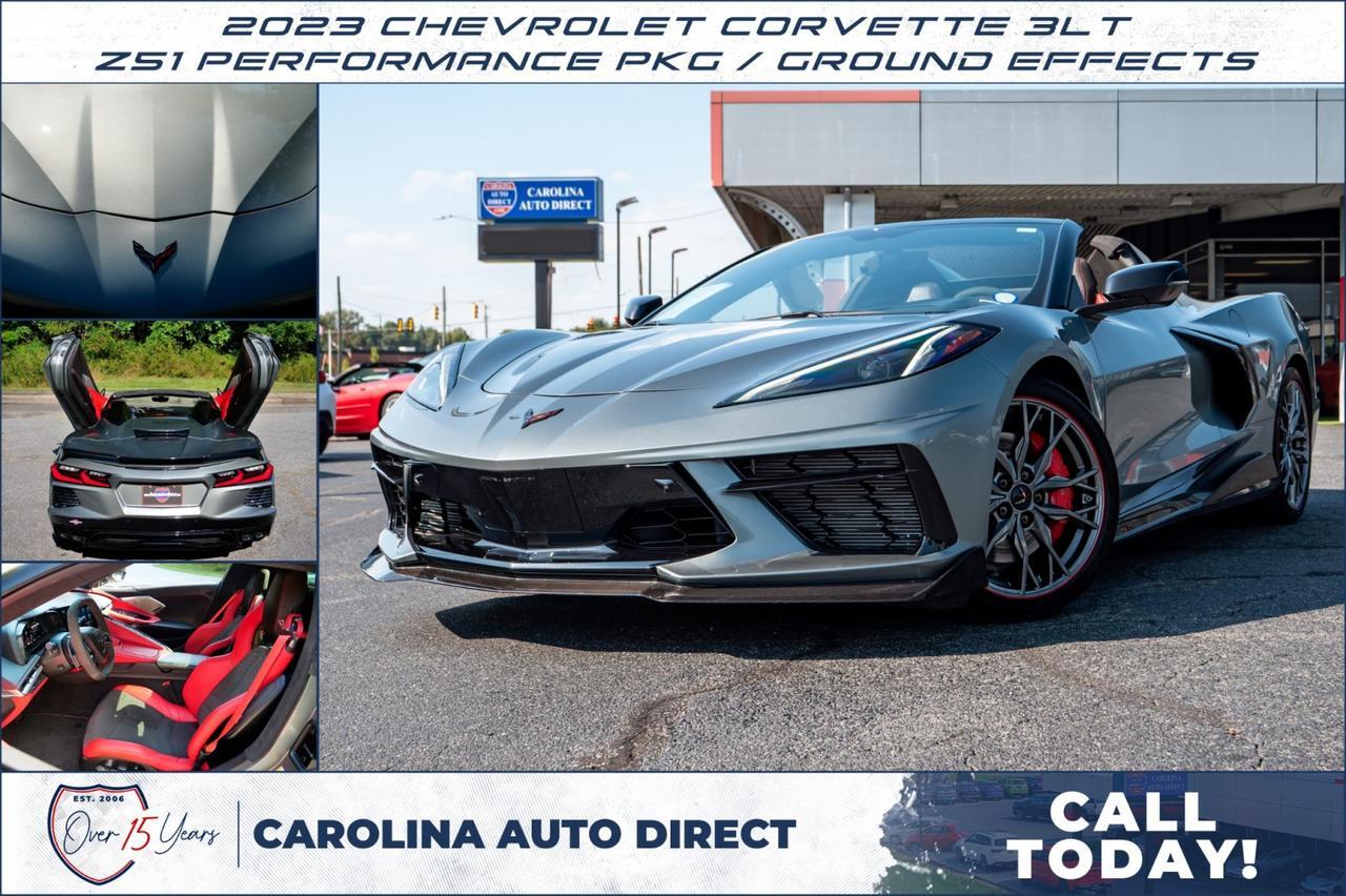 2023 Chevrolet Corvette 3LT / Z51 Performance PKG / Ground Effects PKG! 2023 Chevrolet Corvette 3LT / Z51 Performance PKG / Ground Effects PKG!