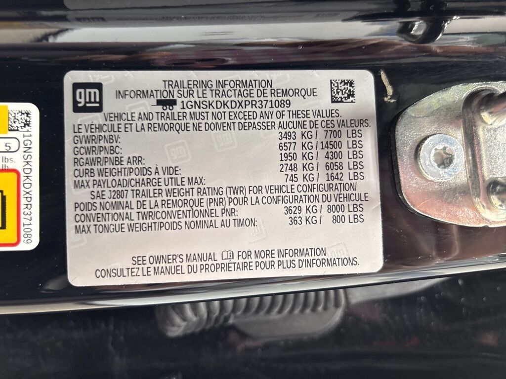 2023 Chevrolet Suburban Z71 4WD Minocqua WI