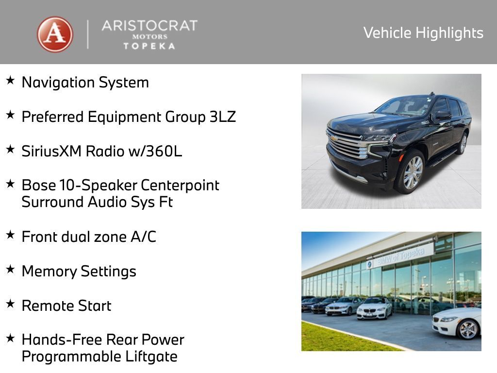 2023 Chevrolet Tahoe High Country