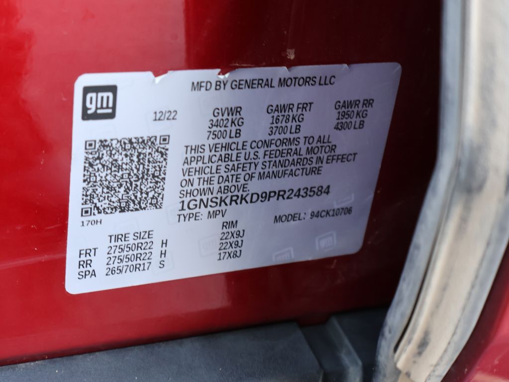 2023 Chevrolet Tahoe RST