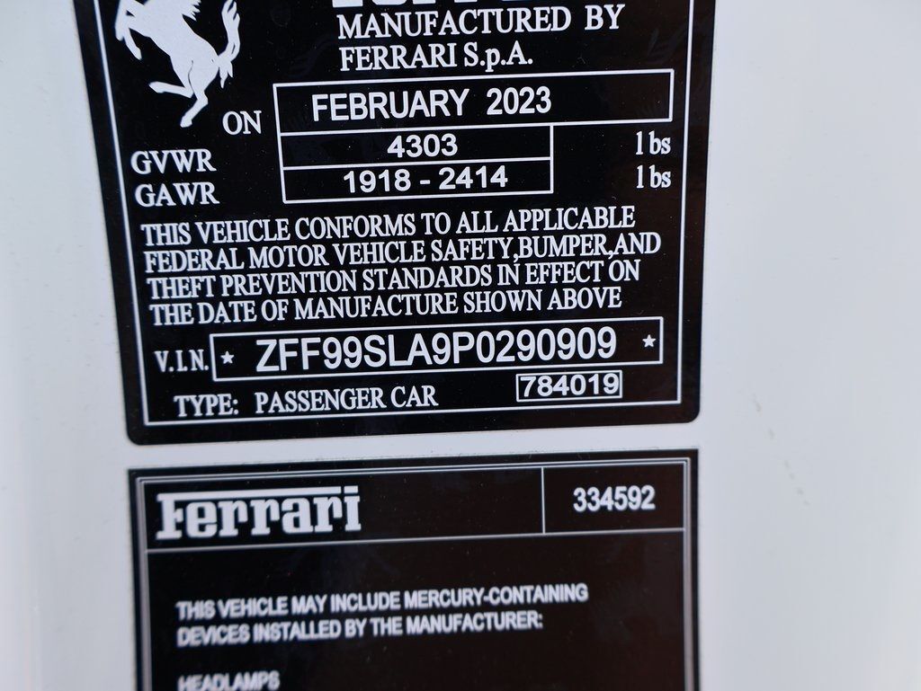 2023 Ferrari 296 GTB Base San Clemente CA