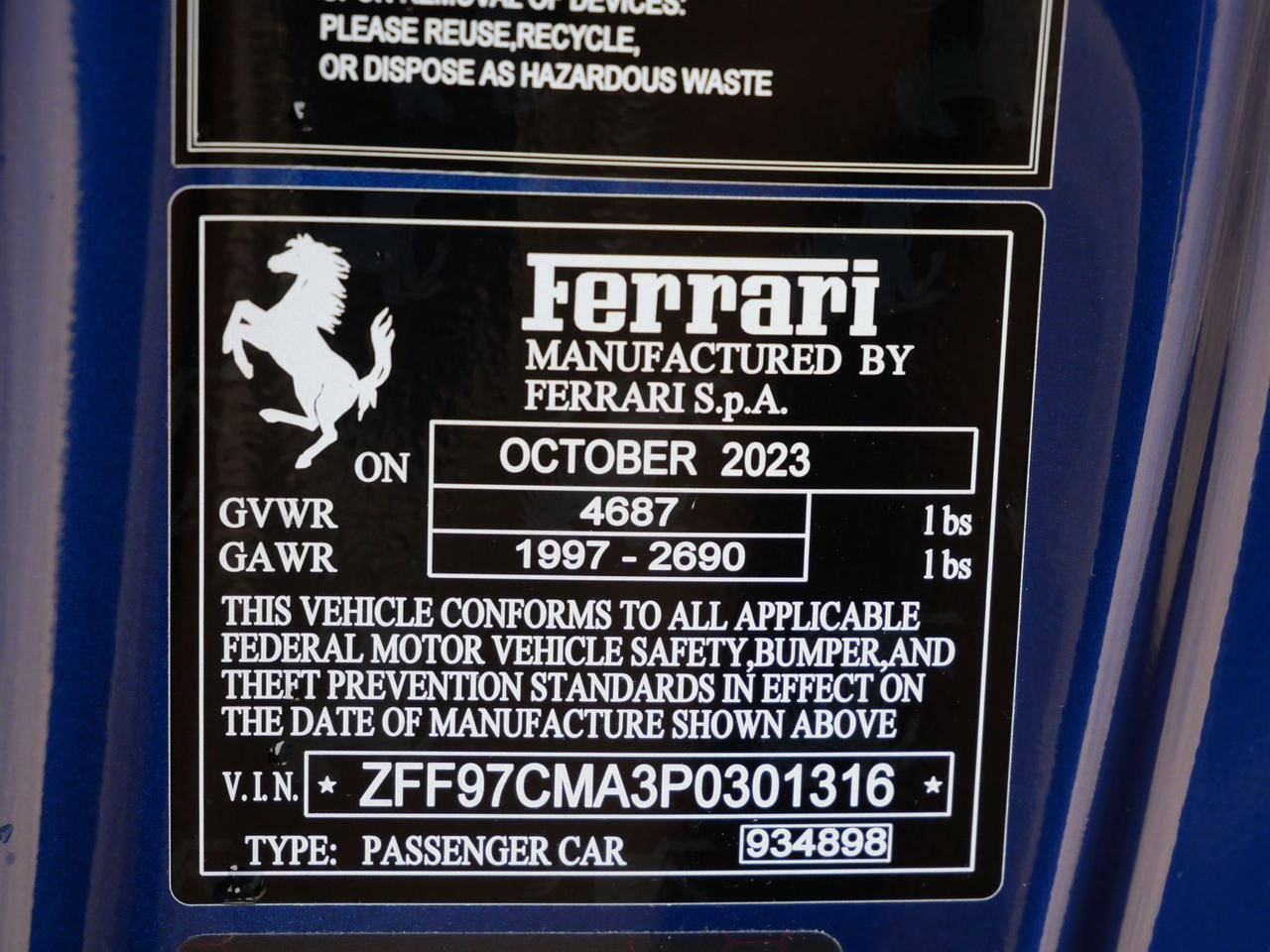 2023 Ferrari 812 GTS Lawrence KS