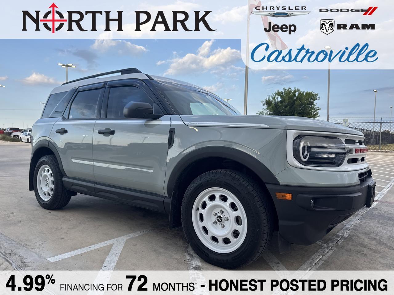 2023 Ford Bronco Sport Heritage Castroville TX 2023 Ford Bronco Sport Heritage Castroville TX