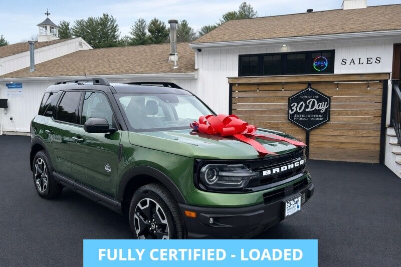 2023 Ford Bronco Sport Outer Banks - 1-OWNER - LEATHER - SUNROOF 2023 Ford Bronco Sport Outer Banks - 1-OWNER - LEATHER - SUNROOF
