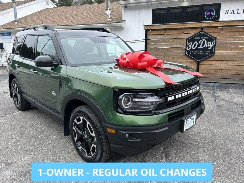 2023 Ford Bronco Sport Outer Banks - 1-OWNER - LEATHER - SUNROOF 2023 Ford Bronco Sport Outer Banks - 1-OWNER - LEATHER - SUNROOF