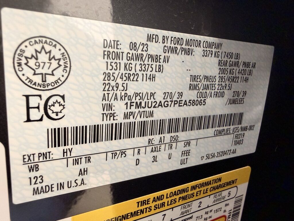 2023 Ford Expedition Limited 4WD Minocqua WI 2023 Ford Expedition Limited 4WD Minocqua WI