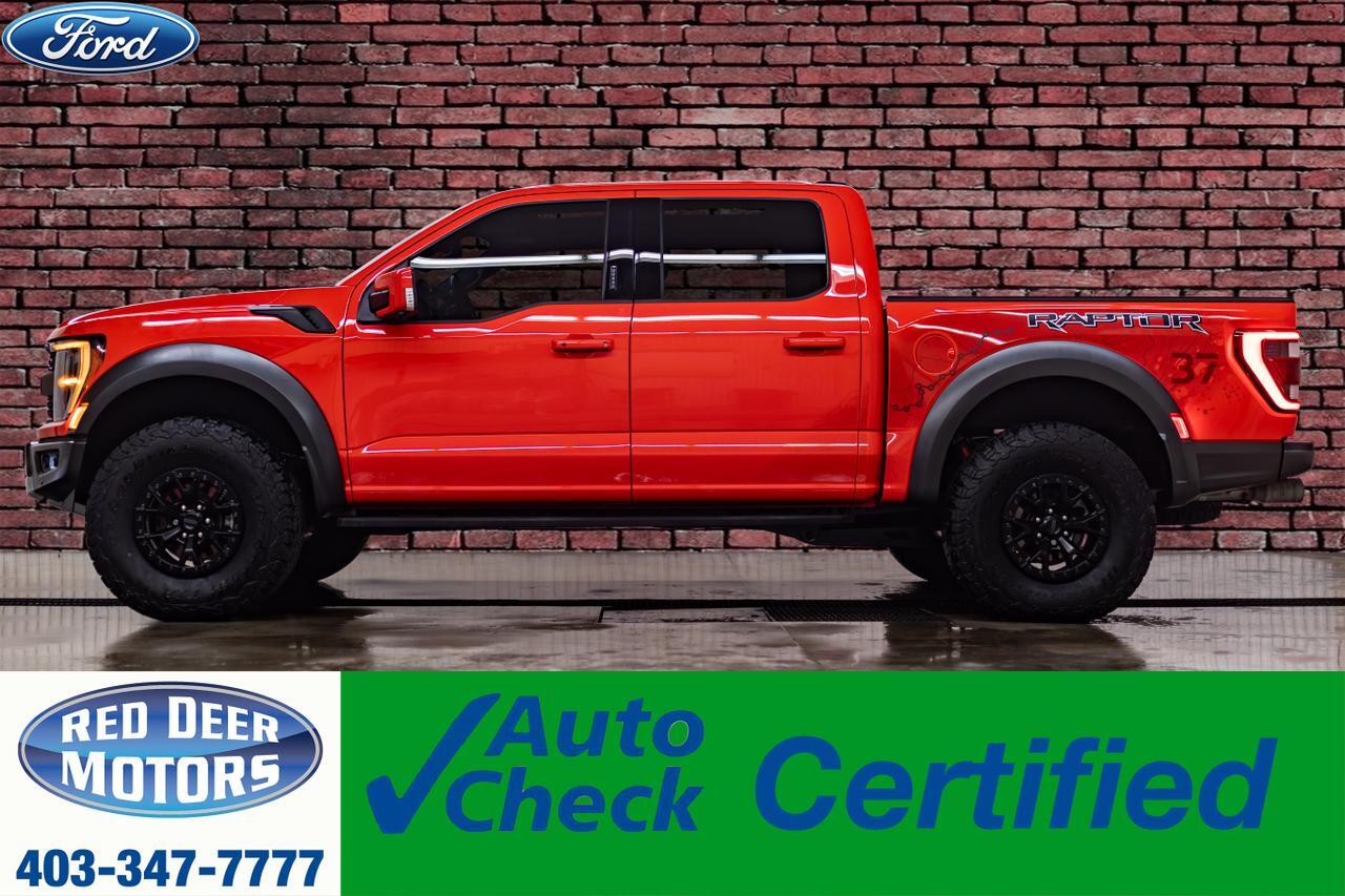 2023 Ford F-150 4x4 Super Crew Raptor Leather Roof Nav BCam Red Deer AB 2023 Ford F-150 4x4 Super Crew Raptor Leather Roof Nav BCam Red Deer AB