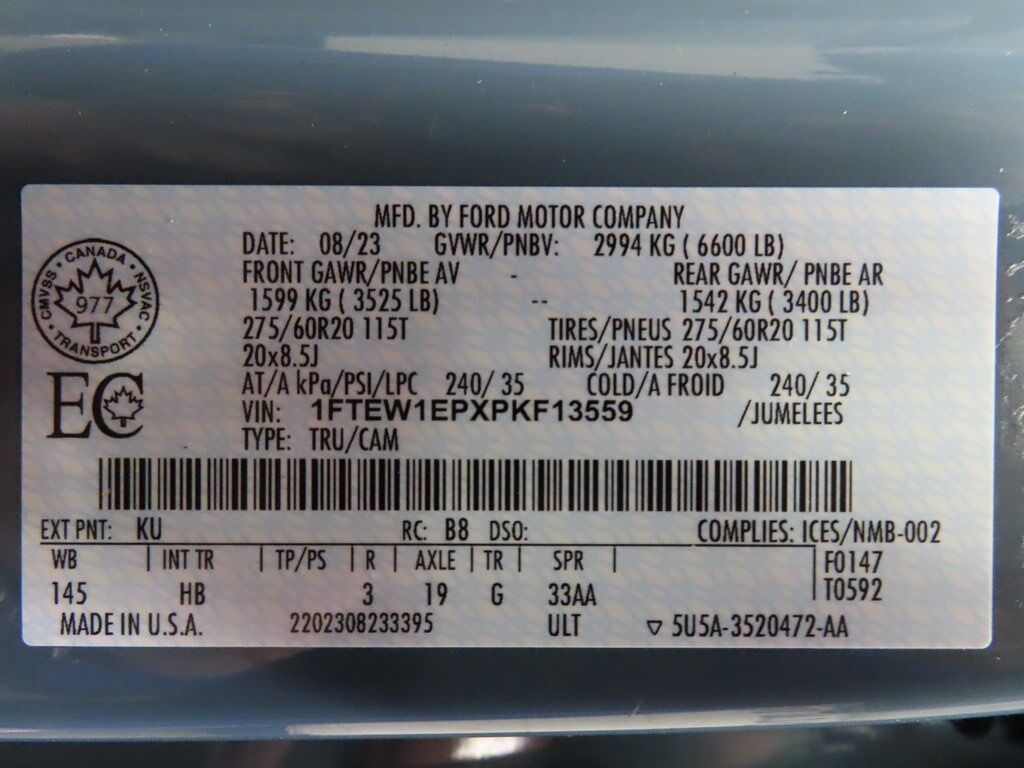 2023 Ford F-150 4x4 SuperCrew Lariat Fond du Lac WI