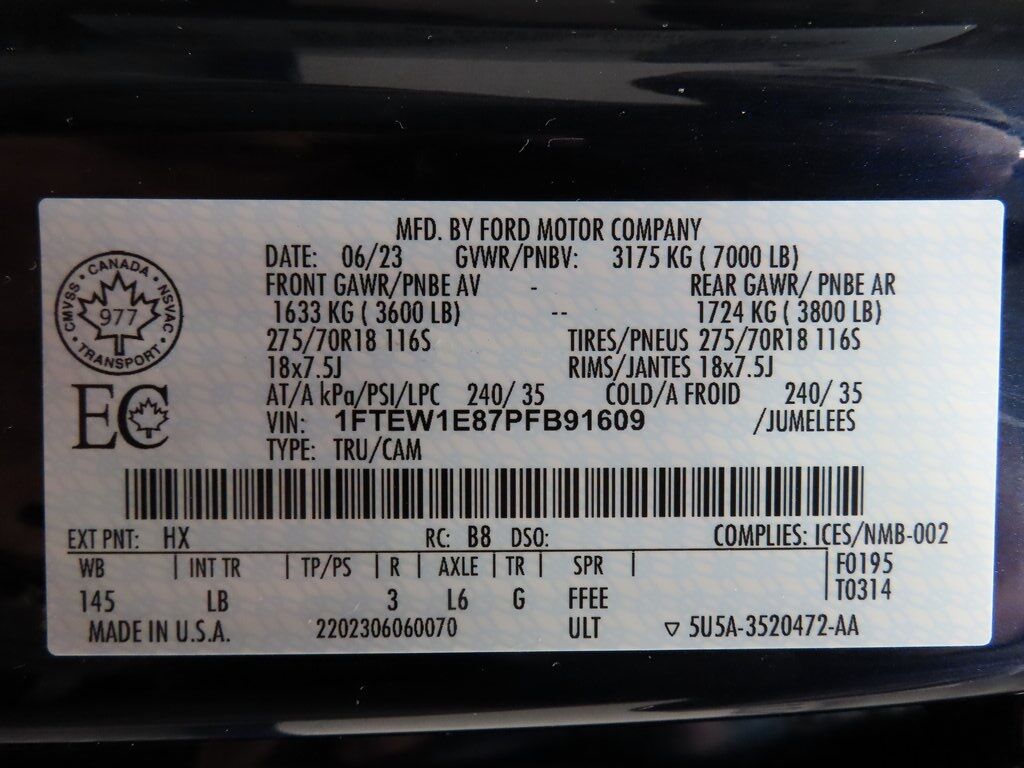 2023 Ford F-150 4x4 SuperCrew Tremor Fond du Lac WI 2023 Ford F-150 4x4 SuperCrew Tremor Fond du Lac WI