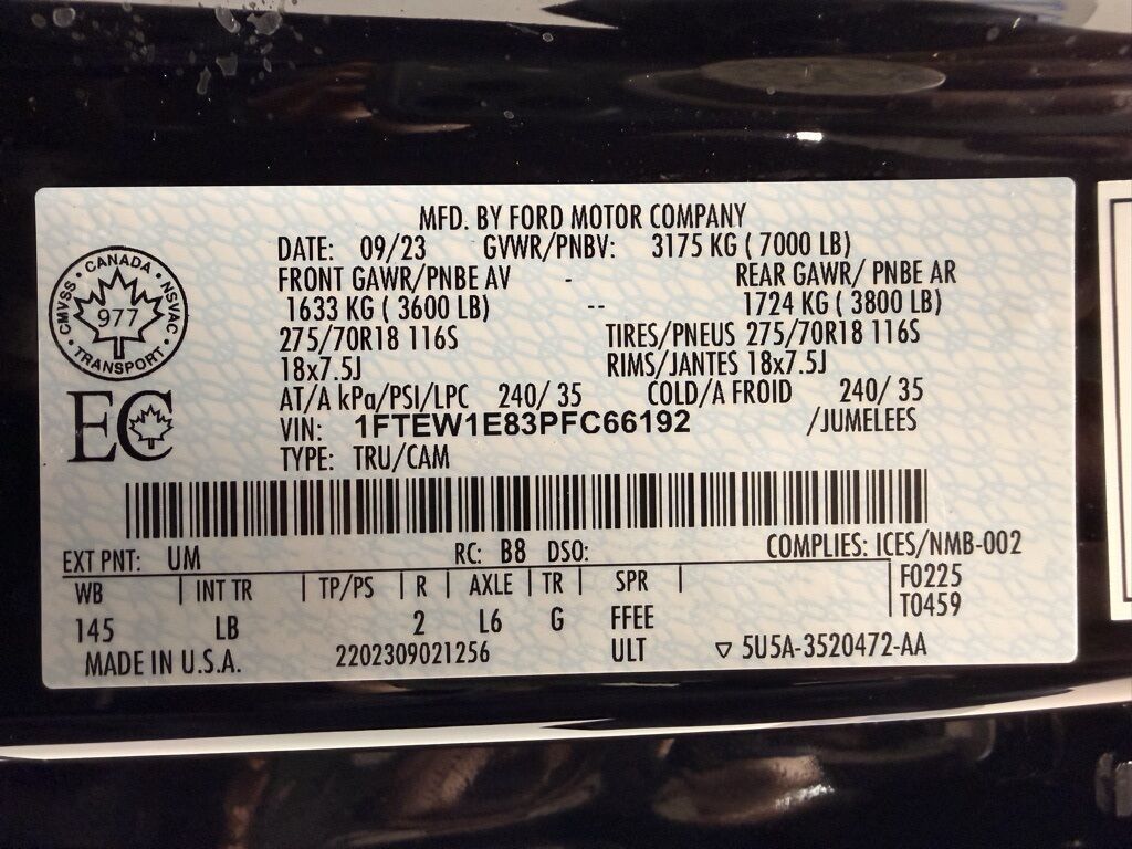 2023 Ford F-150 4x4 SuperCrew Tremor Minocqua WI 2023 Ford F-150 4x4 SuperCrew Tremor Minocqua WI