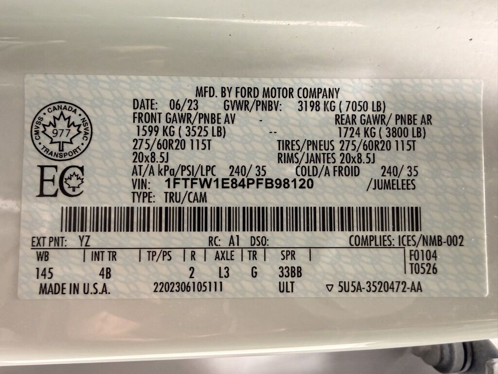 2023 Ford F-150 4x4 SuperCrew XLT Minocqua WI 2023 Ford F-150 4x4 SuperCrew XLT Minocqua WI