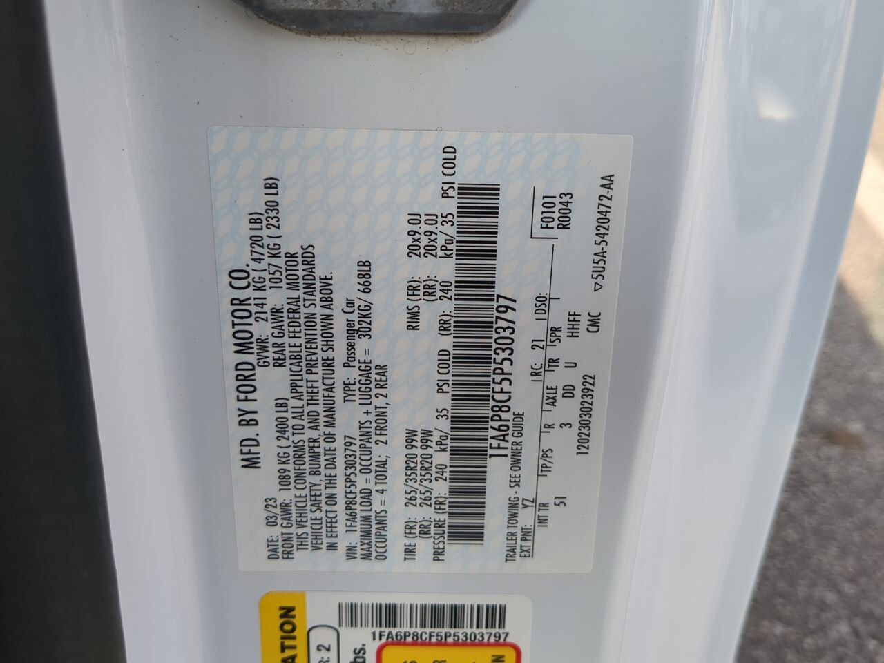 2023 Ford Mustang GT Premium Appleton WI