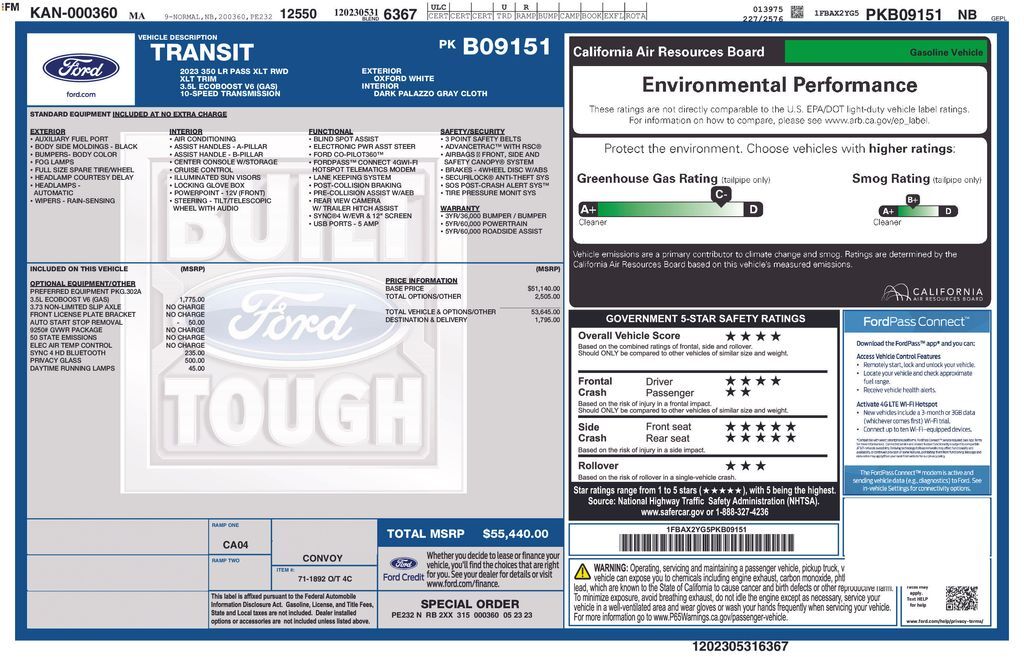 2023 Ford Transit-350 XLT Lakeland FL
