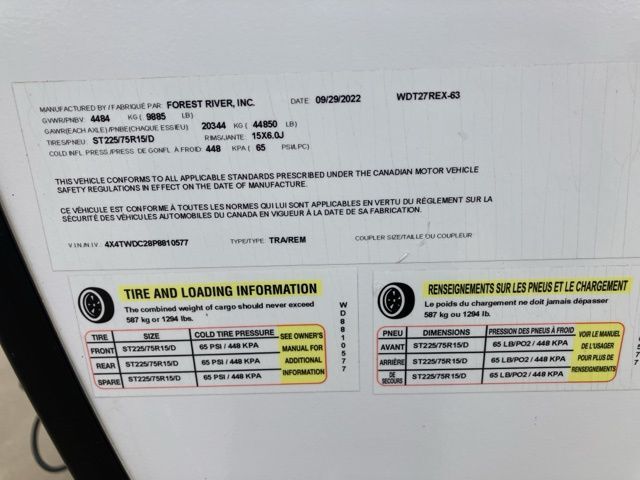 2023 Forest River Wildwood Platinum Watertown SD 2023 Forest River Wildwood Platinum Watertown SD