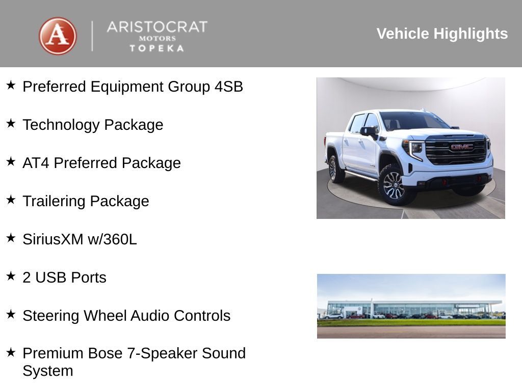 2023 GMC Sierra 1500 AT4