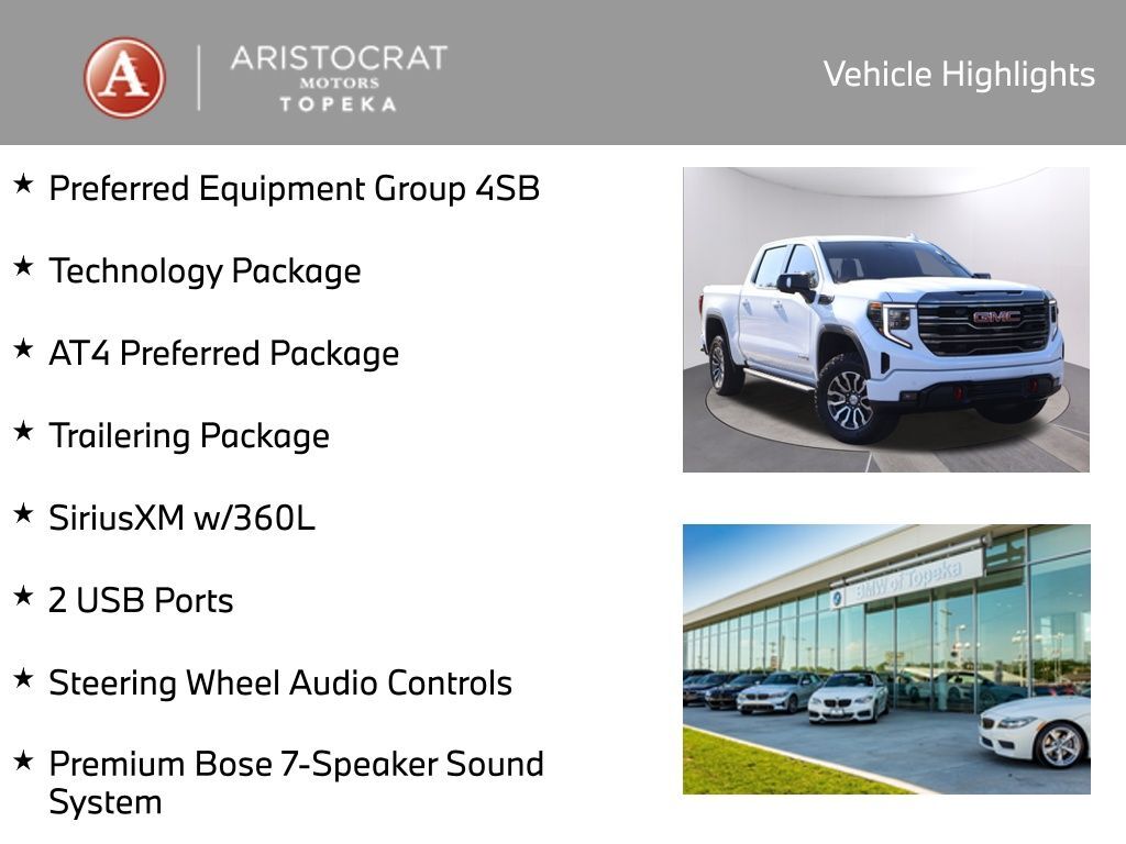 2023 GMC Sierra 1500 AT4