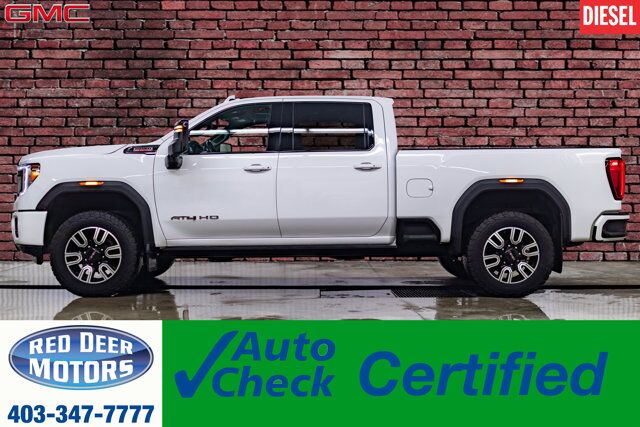 2023 GMC Sierra 2500HD 4x4 Crew Cab AT4 Diesel Leather Roof Nav BCam Red Deer AB 2023 GMC Sierra 2500HD 4x4 Crew Cab AT4 Diesel Leather Roof Nav BCam Red Deer AB