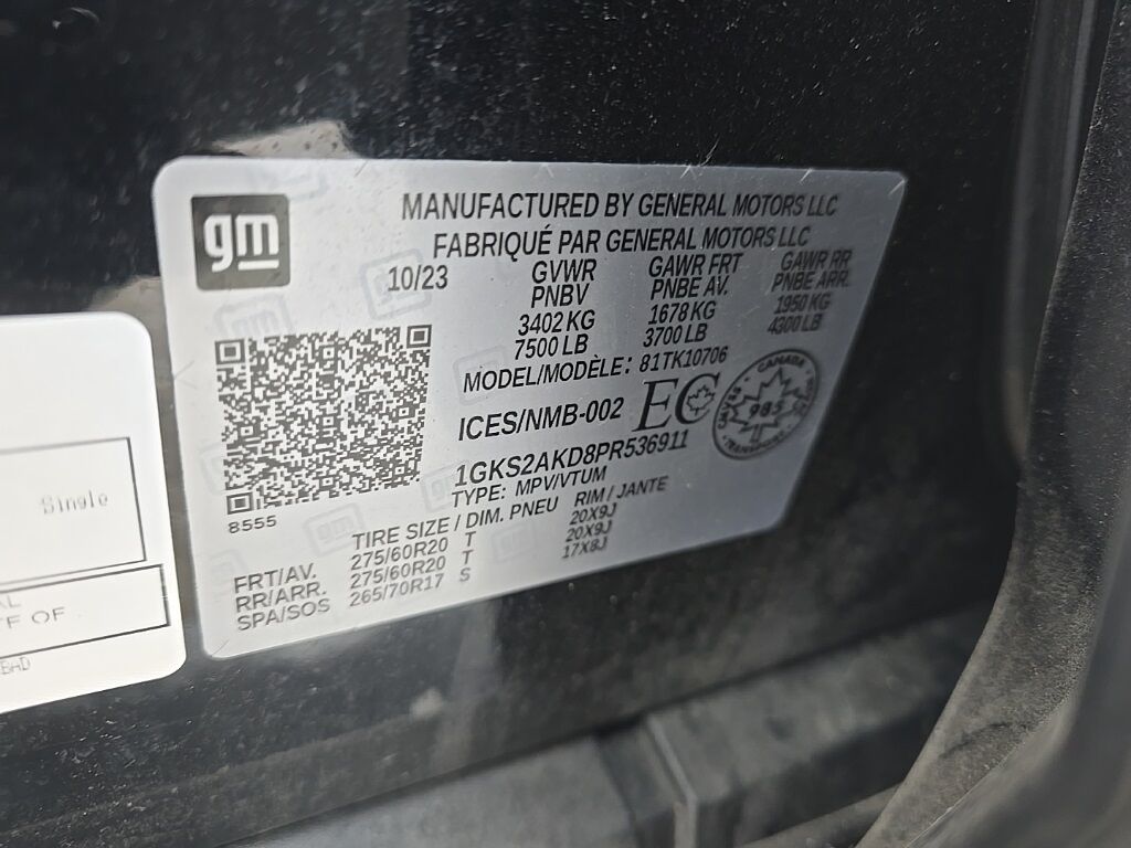 2023 GMC Yukon SLE 4WD Fond du Lac WI 2023 GMC Yukon SLE 4WD Fond du Lac WI