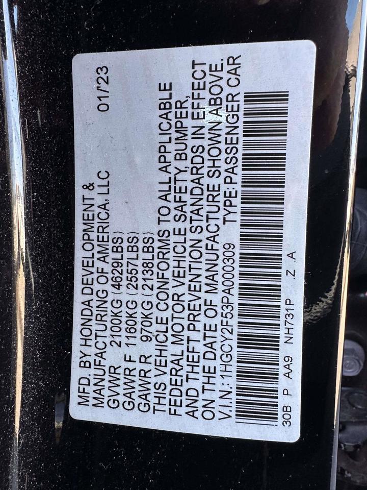 2023 Honda Accord Hybrid Sport Clifton Park NY