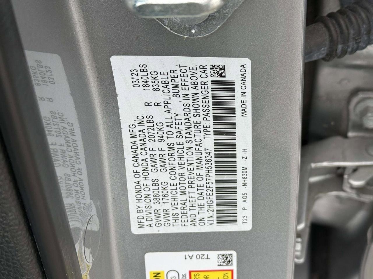 2023 Honda Civic Sedan Sport Clifton Park NY