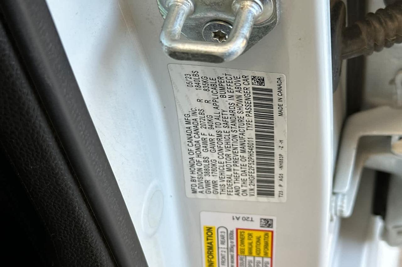2023 Honda Civic Sport Roseville CA