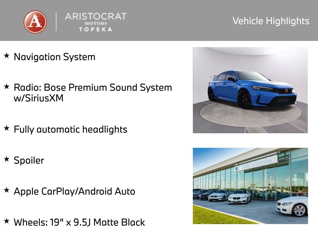 2023 Honda Civic Type R Base