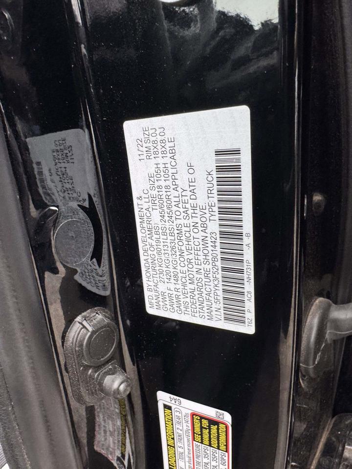 2023 Honda Ridgeline RTL Clifton Park NY