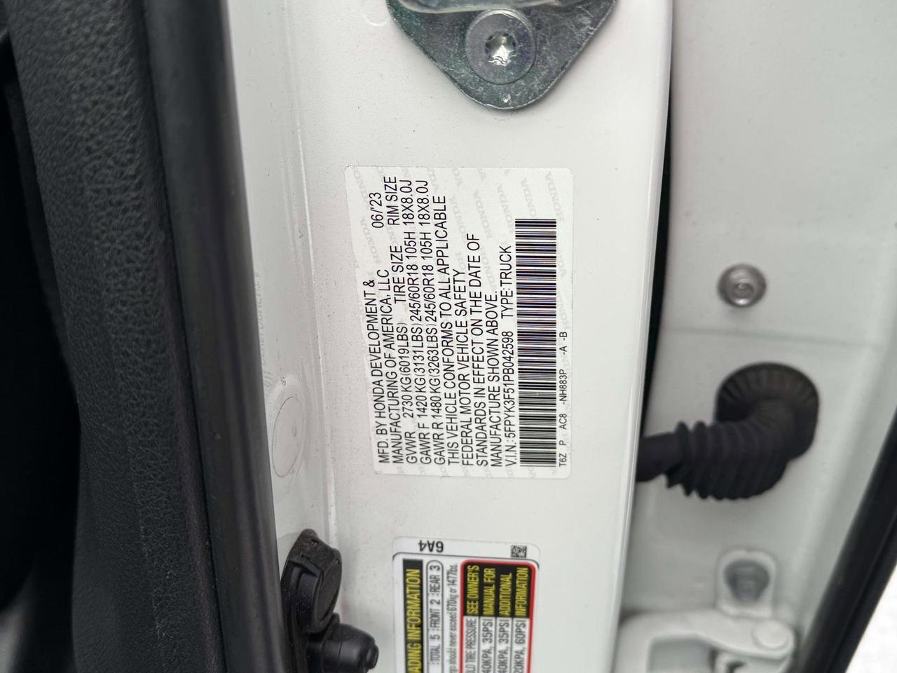 2023 Honda Ridgeline RTL San Clemente CA