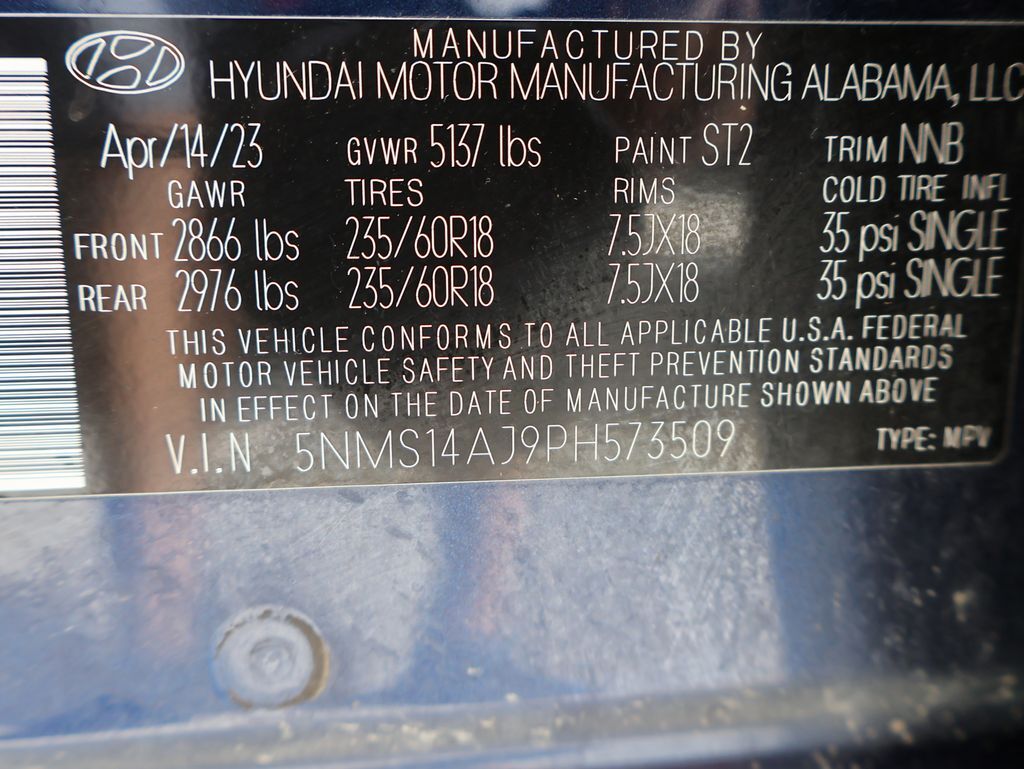2023 Hyundai Santa Fe SE