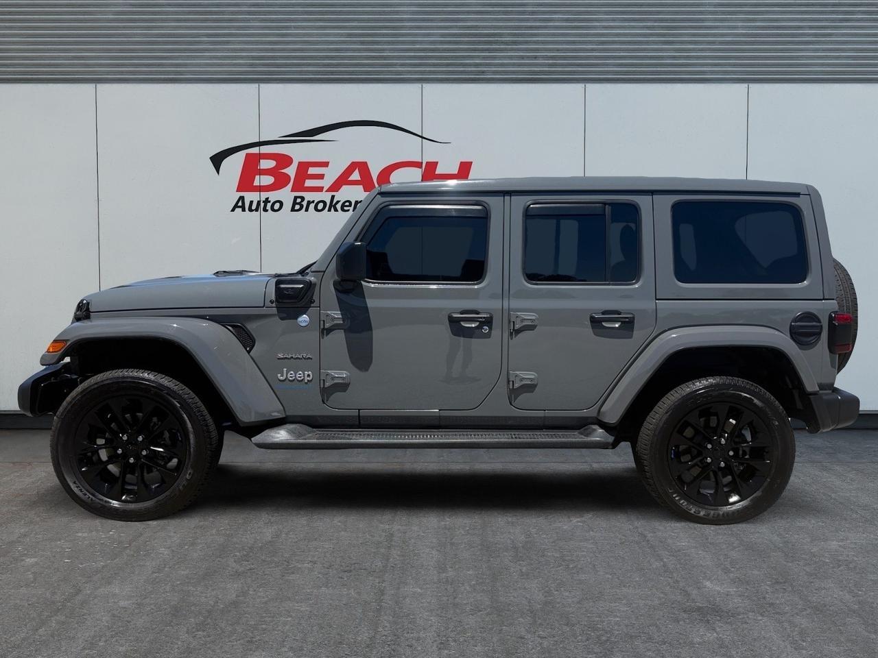 2023 Jeep Wrangler 4xe Sahara, HEATED SEATS, APPLE CARPLAY/ANDROID AUTO, WIFI, BACKUP CAMERA, HEATED STEERING WHEEL, UNIVERSAL GARAGE DOOR OPENER, TOW HOOKS, RUNNING BOARDS, TOW PACKAGE, CLEAN CARFAX, ONLY 1 OWNER, THIS JEEP IS READY FOR IT'S NEXT ADVENTURE! Norfolk VA 2023 Jeep Wrangler 4xe Sahara, HEATED SEATS, APPLE CARPLAY/ANDROID AUTO, WIFI, BACKUP CAMERA, HEATED STEERING WHEEL, UNIVERSAL GARAGE DOOR OPENER, TOW HOOKS, RUNNING BOARDS, TOW PACKAGE, CLEAN CARFAX, ONLY 1 OWNER, THIS JEEP IS READY FOR IT'S NEXT ADVENTURE! Norfolk VA