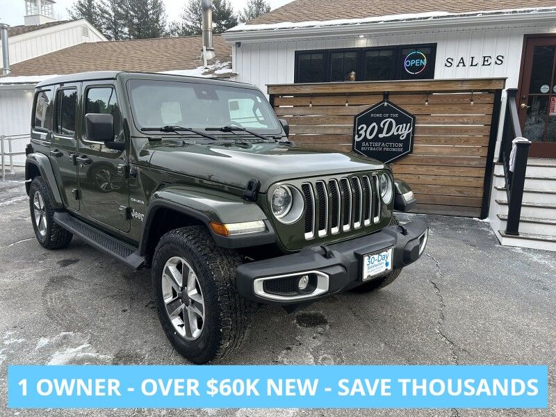 2023 Jeep Wrangler Sahara - 1 OWNER - FULLY LOADED - OVER 60K NEW Whitinsville MA 2023 Jeep Wrangler Sahara - 1 OWNER - FULLY LOADED - OVER 60K NEW Whitinsville MA