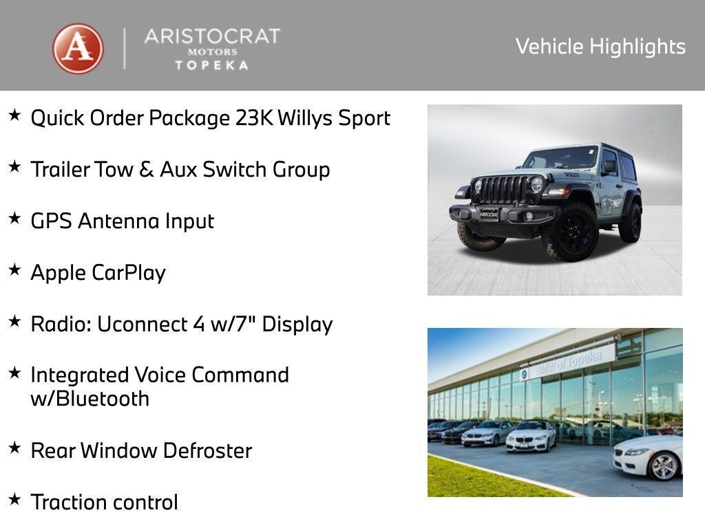 2023 Jeep Wrangler Willys