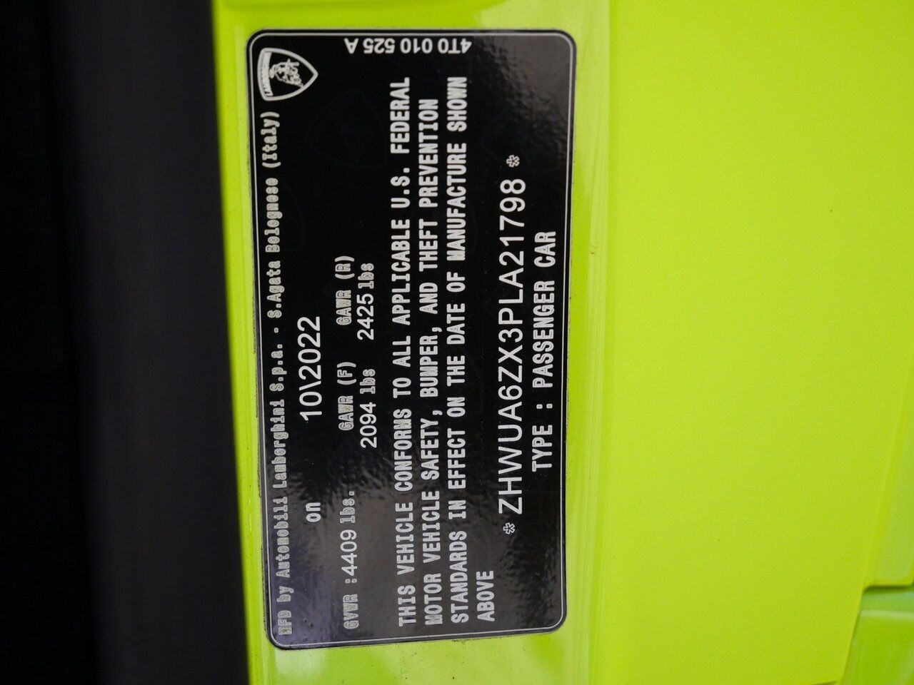 2023 Lamborghini Huracan STO Base Base Lawrence KS