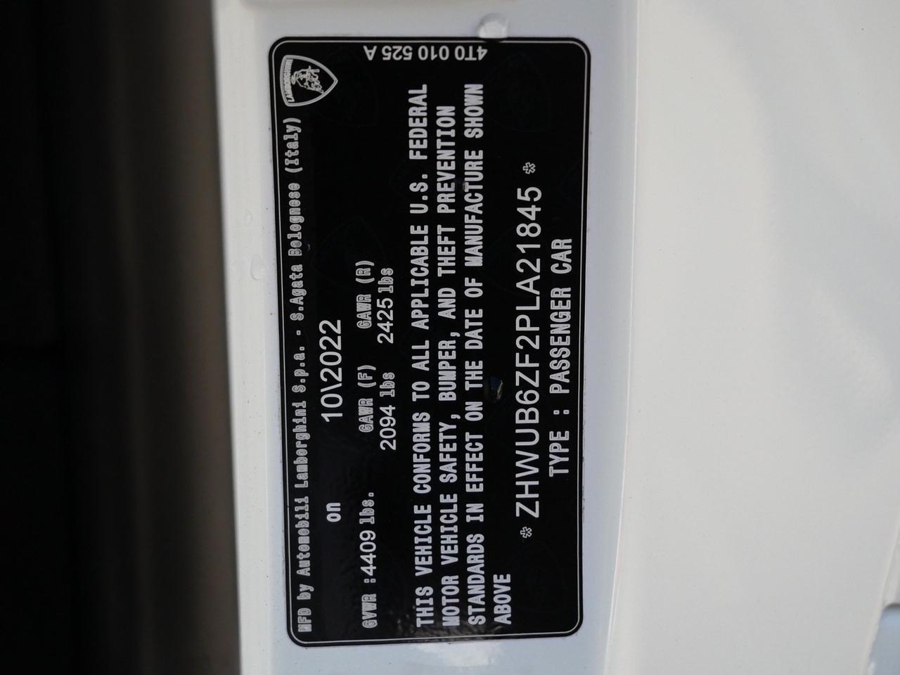 2023 Lamborghini Huracan Tecnica Base Base Lawrence KS