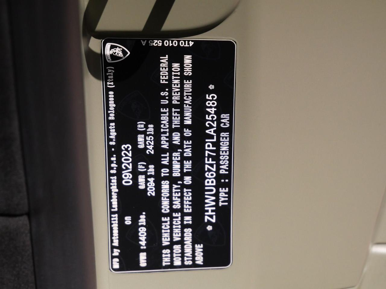 2023 Lamborghini Huracan Tecnica Base Base Lawrence KS