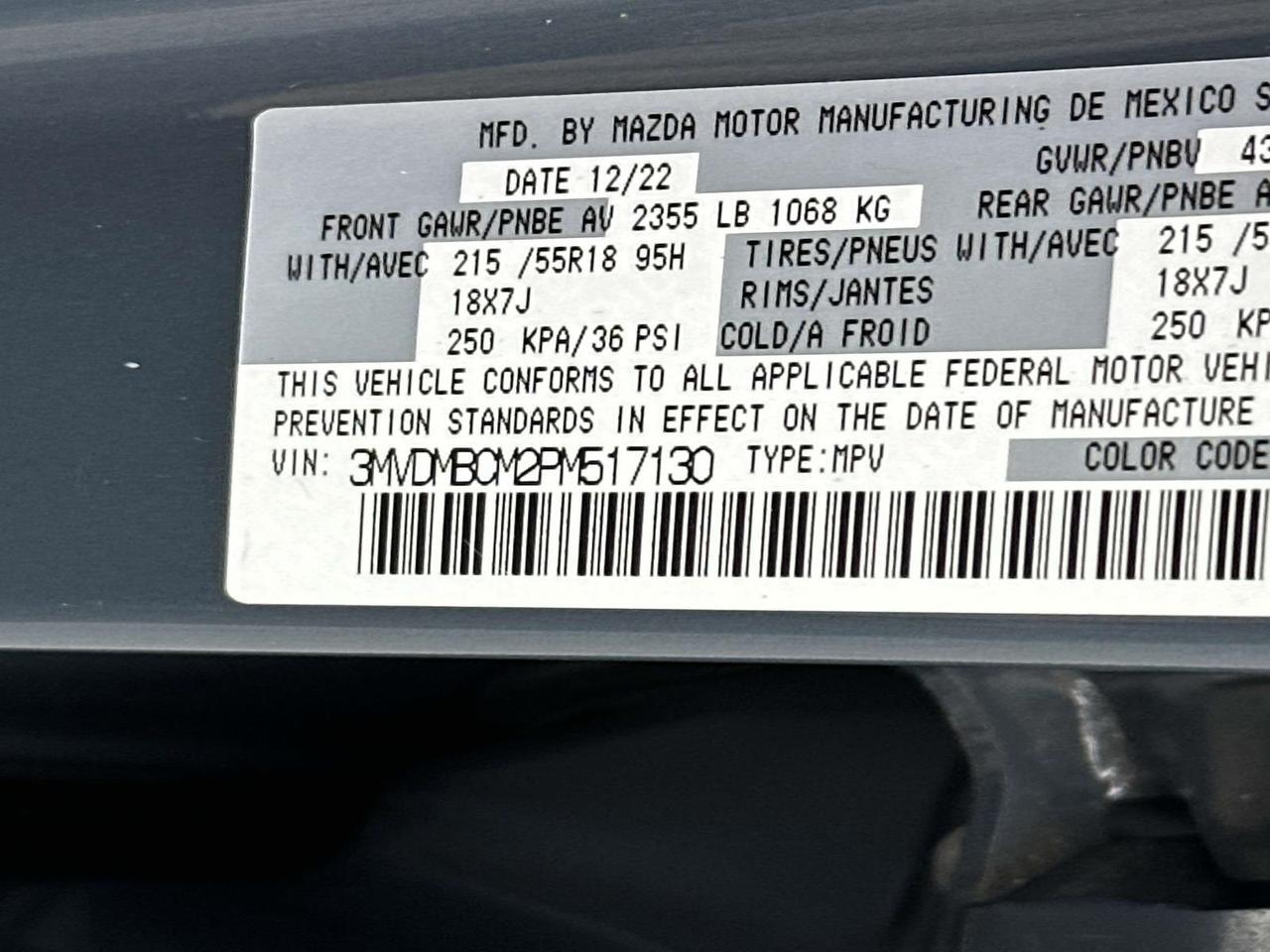 2023 MAZDA CX-30 2.5 S Carbon Edition Woodbridge VA