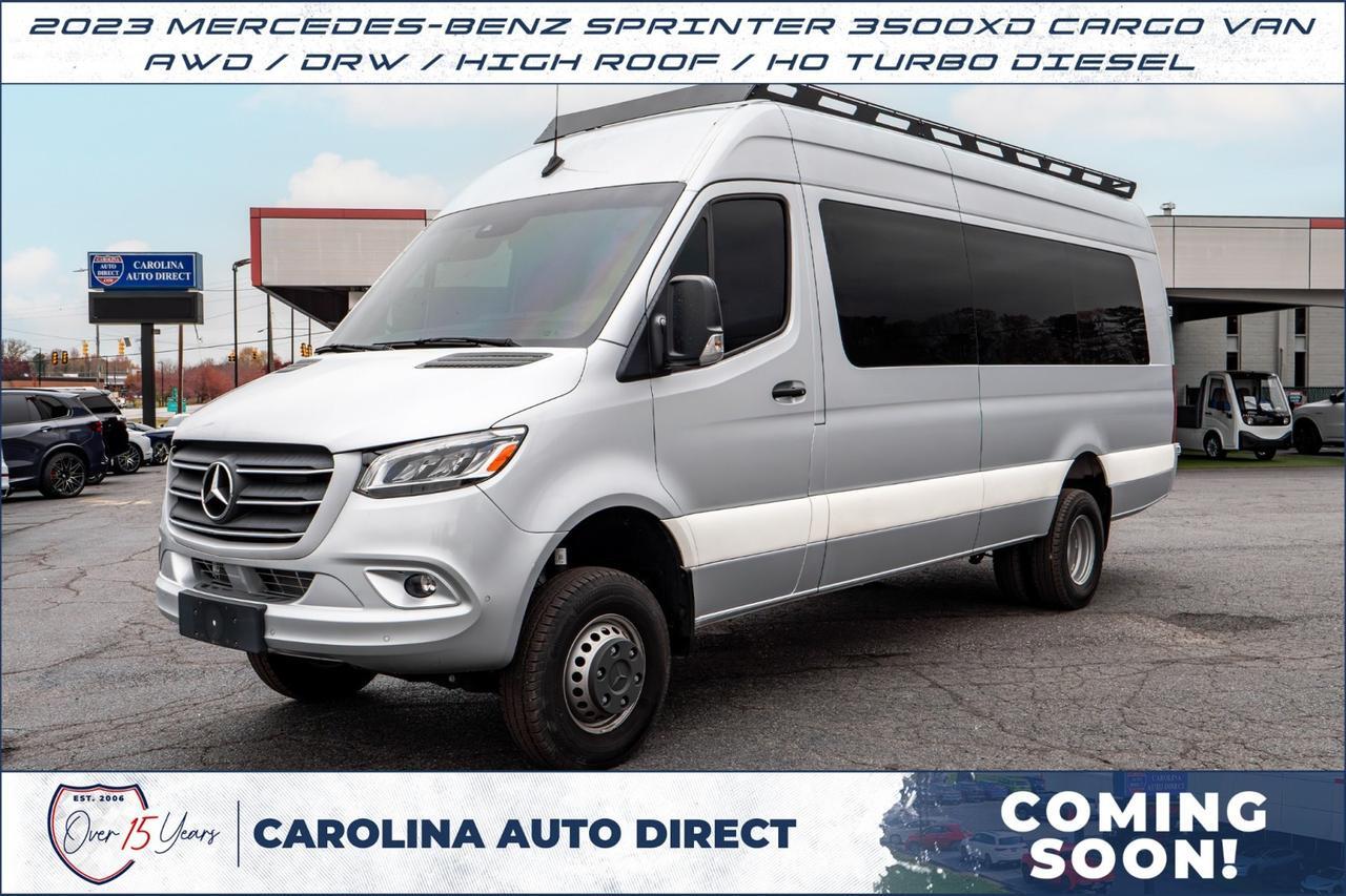 2023 Mercedes-Benz Sprinter 3500XD AWD / DRW / High Roof / HO Turbo Diesel! Lincolnton NC 2023 Mercedes-Benz Sprinter 3500XD AWD / DRW / High Roof / HO Turbo Diesel! Lincolnton NC