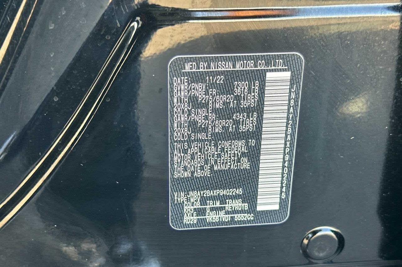 2023 Nissan Armada SL Roseville CA
