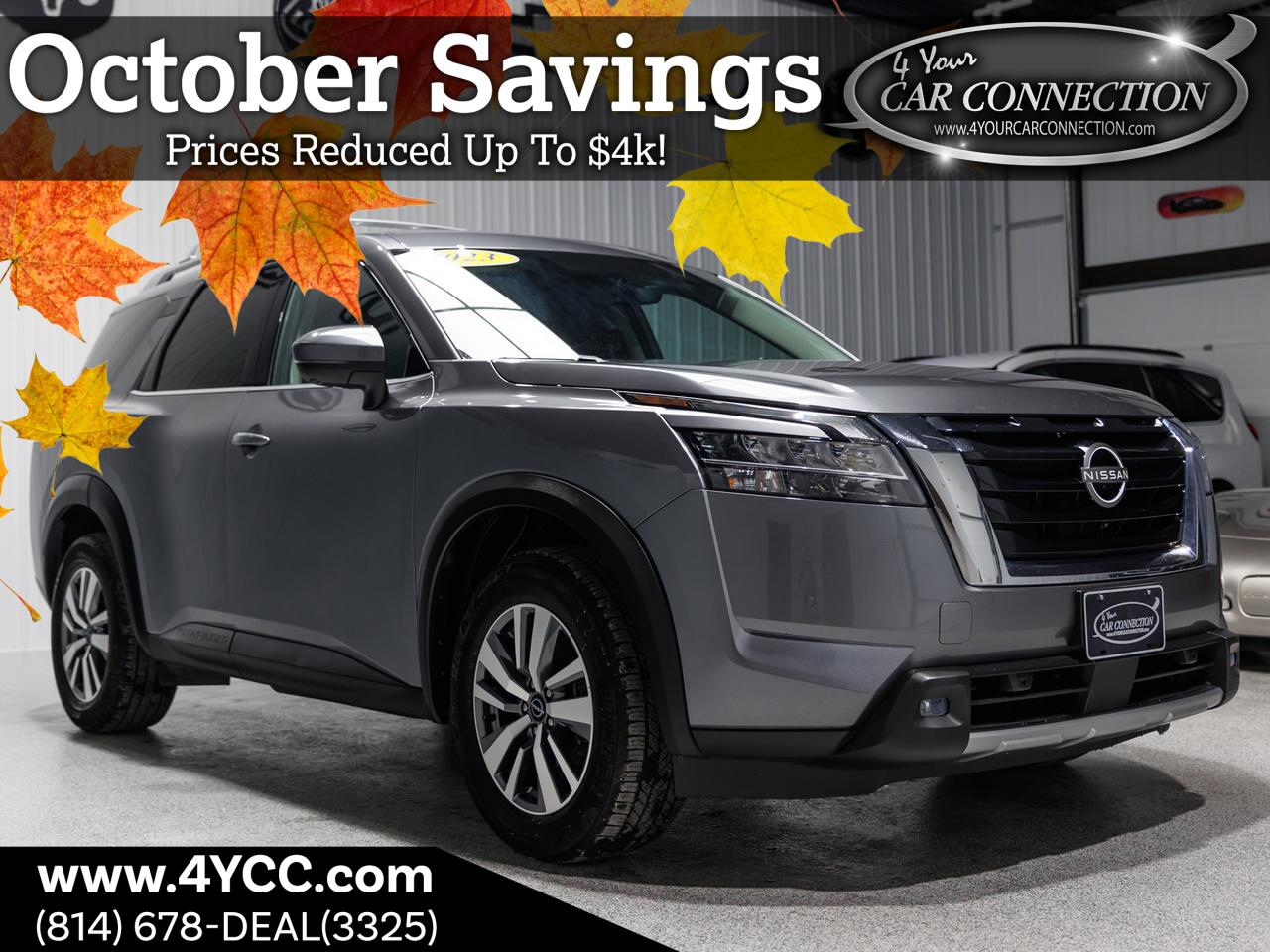 2023 Nissan Pathfinder SL 4WD 8-Passenger NAV Cranberry PA 2023 Nissan Pathfinder SL 4WD 8-Passenger NAV Cranberry PA